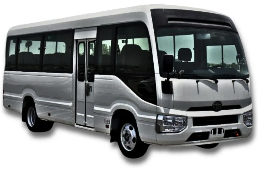 25 seater mini bus rental Dubai and Sharjah UAE with driver