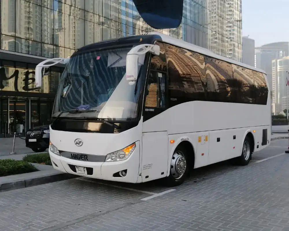 35 seat and 33 seat luxury bus exterior pictures 