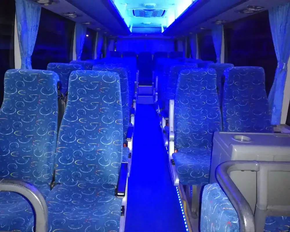 35 seater bus interior picture.. 35 seat bus rent in Dubai and Sharjah
