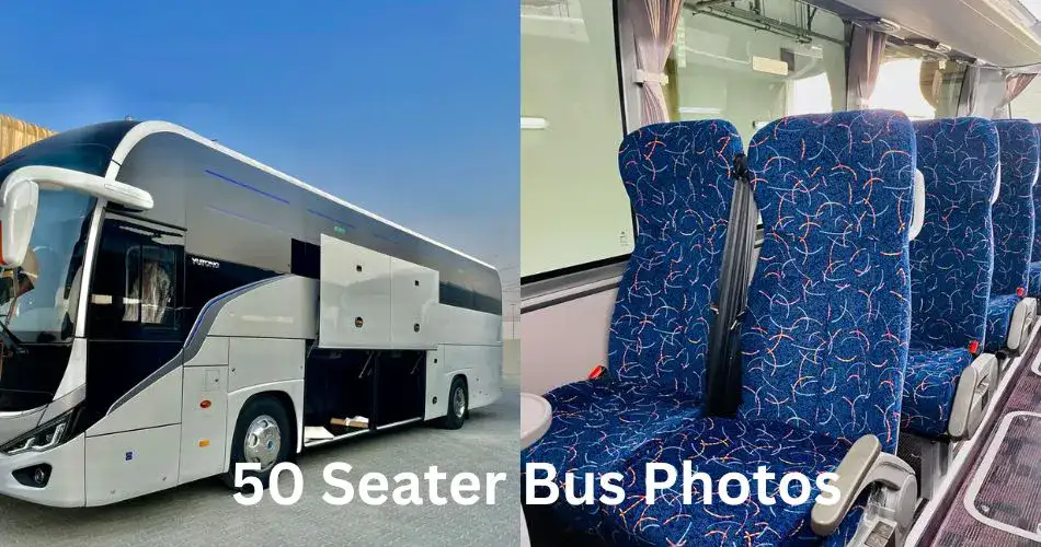 55 seat, 53 seat and 50 seater bus rental Dubai and Sharjah