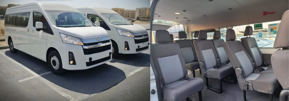 van rental Abu Dhabi