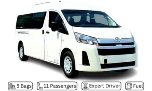 12 seater van rent Dubai