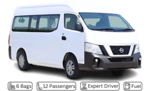 13 seater van rent Dubai