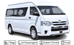 15 seater van rent Dubai