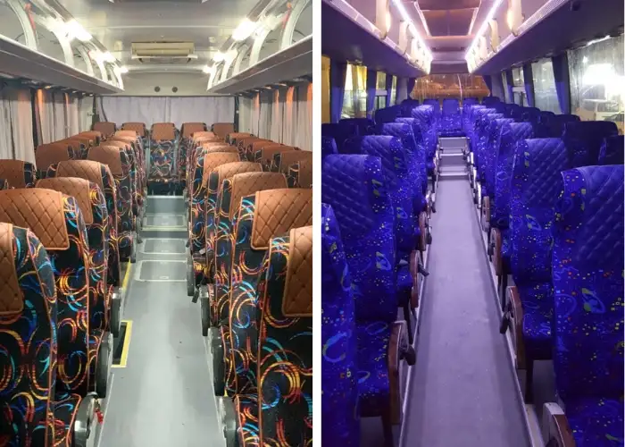 50 seater bus interior pics