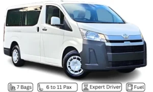 Hiace van rent in Dubai