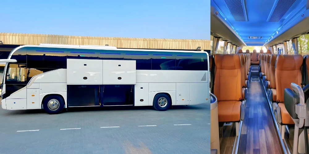 luxury party bus hire in Dubai. rent party bus in Dubai UAE