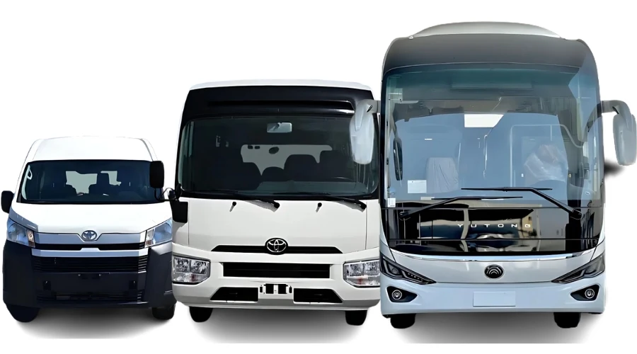 Van Rental and Bus rental Fujairah